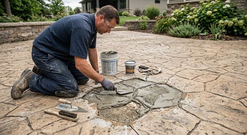 Decorative Concrete Repair in Gainesville, GA