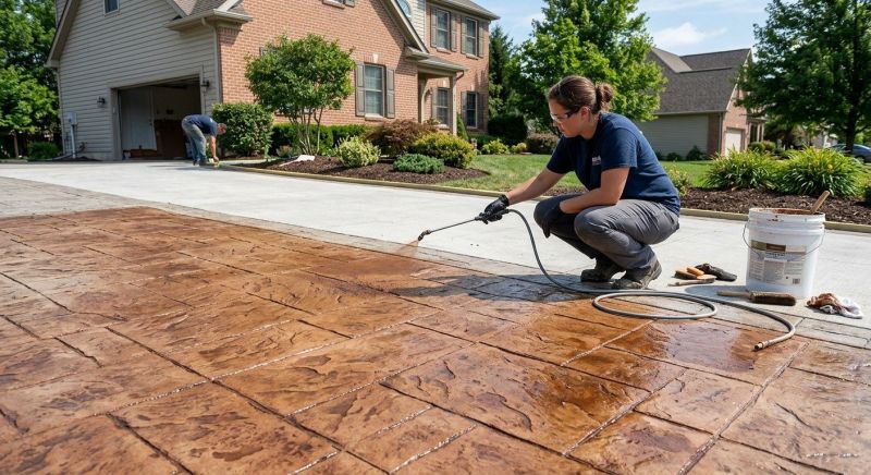 Driveway Overlaying in Dallas, TX