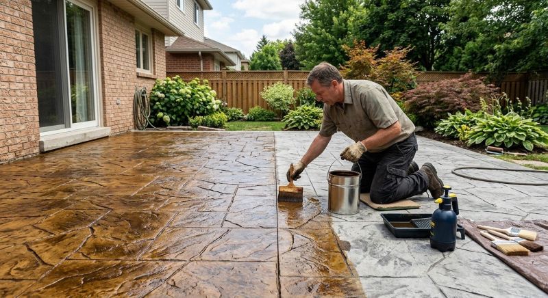 Driveway Staining in Corpus Christi, TX