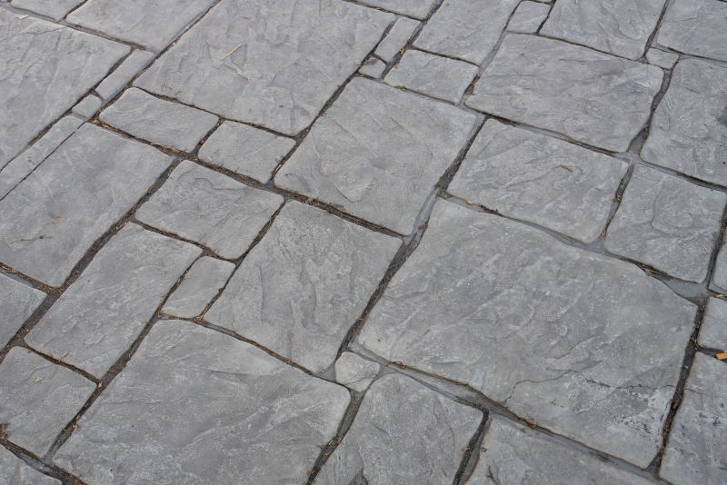Stamped Concrete Installation in Frisco, TX
